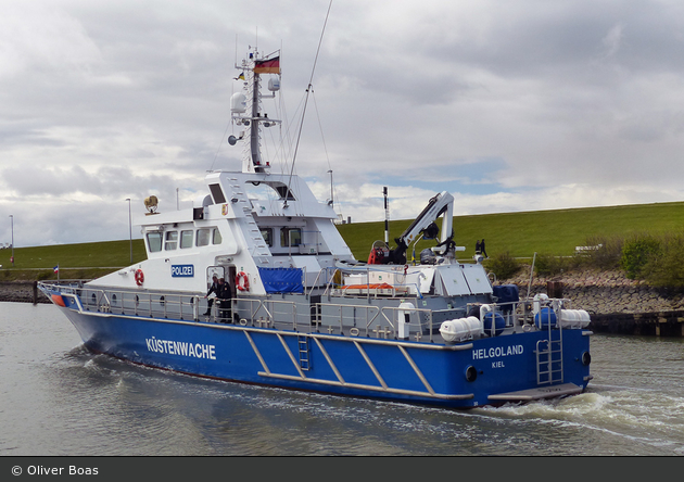Wasserschutzpolizei - Büsum - Küstenboot "Helgoland"