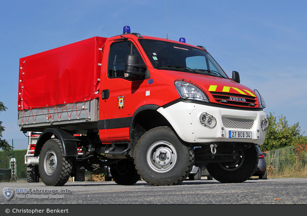 Nissan-lez-Enserune - SDIS 34 - GW-Waldbrand - CCFF