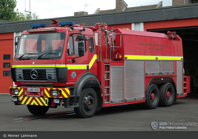 Huntingdon - Cambridgeshire Fire & Rescue Servive - WFU