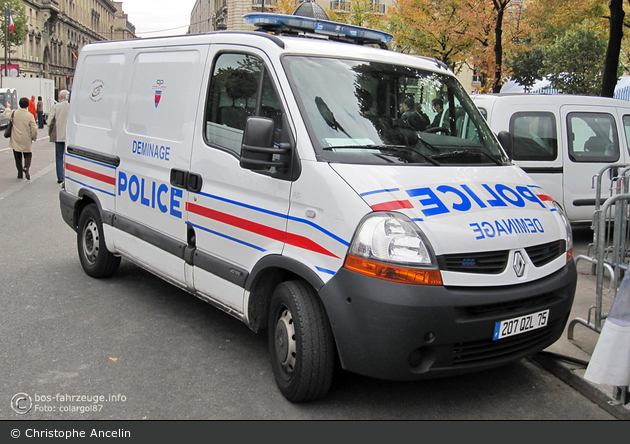 Paris - Police Nationale - LCPP - Delaborierungsfahrzeug