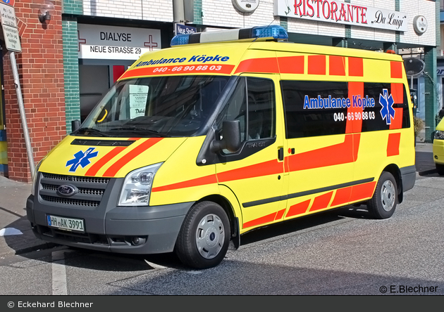 Ambulance Köpke - KTW (HH-AK 3991) (a.D.)