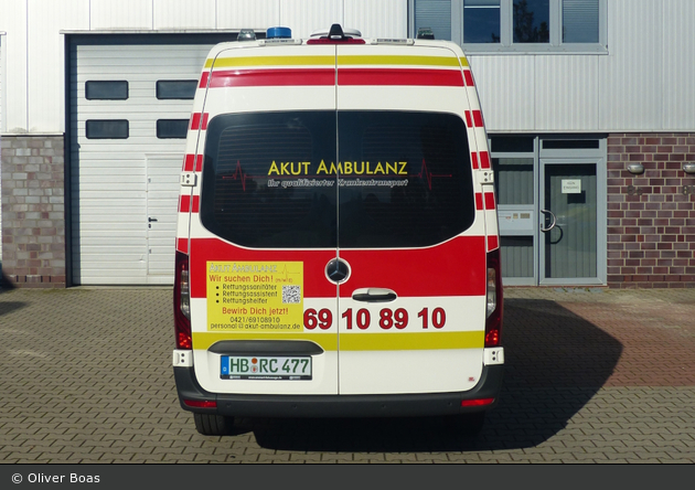 Bremen - Akut Ambulanz - KTW (HB-RC 477)