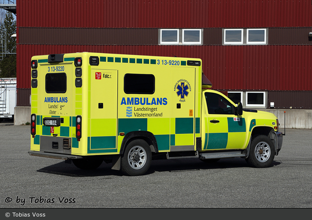 Ånge - Landstinget Västernorrland - Ambulans (3 13-9220)