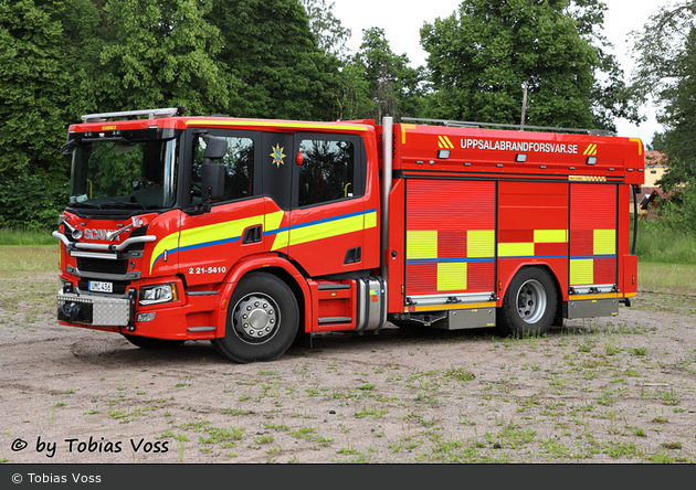 Söderfors - Uppsala Brandförsvar - Släck-/Räddningsbil - 2 21-5410