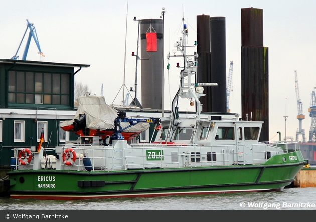 Zollboot Ericus - Hamburg