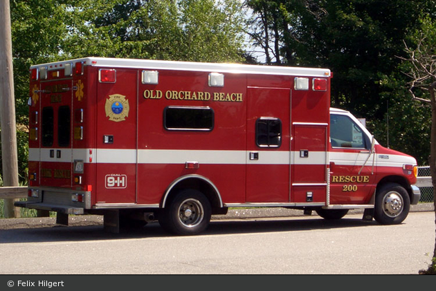 Old Orchard Beach - FD - Rescue 200