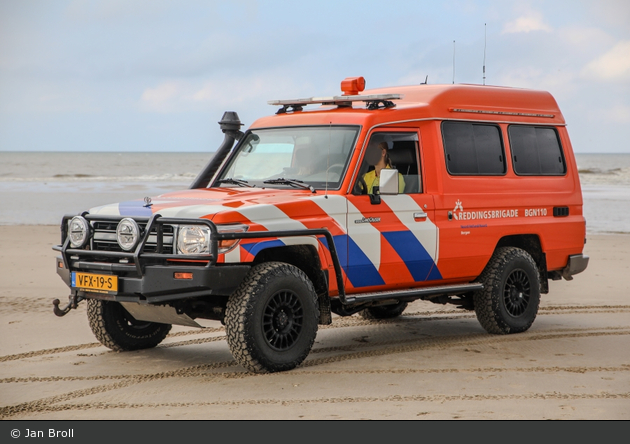 Bergen aan Zee - KNBRD Reddingsbrigade Nederland - MZF - BGN 110