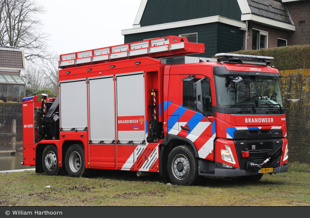 Zwolle - Brandweer - RW-Kran - 04-1670