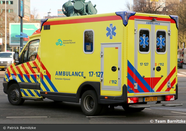 Schiedam - AmbulanceZorg Rotterdam-Rijnmond - RTW - 17-127