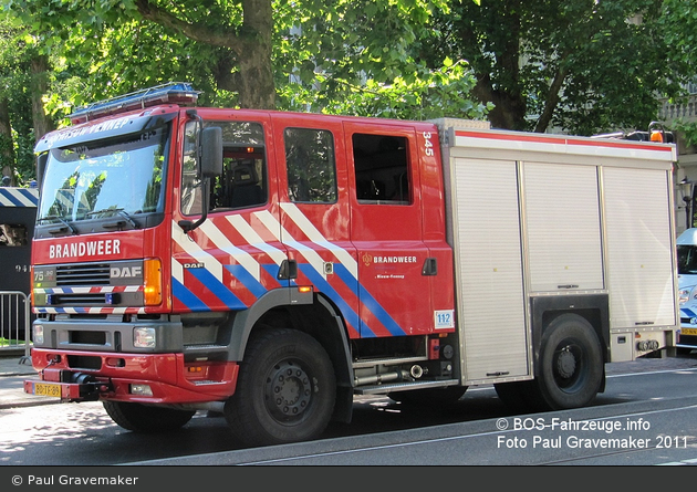 Nieuw-Vennep - Brandweer - HLF - 345 (a.D.)