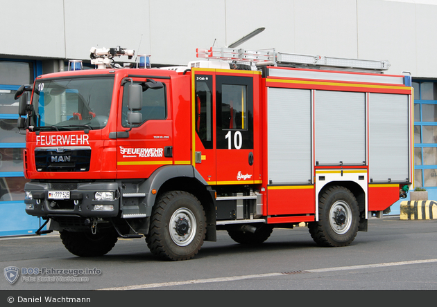Köln-Wahn - Feuerwehr - FlKfz-Gebäudebrand 2.Los