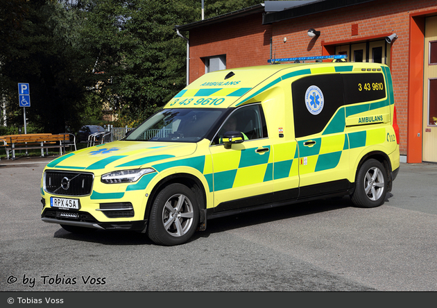Eksjö - Ambulanssjukvård Jönköpings Län - Ambulans - 3 43-9610