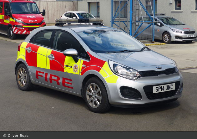 Kirkwall - Scottish Fire and Rescue Service - Car