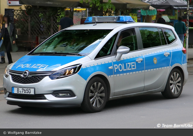 B-7650 - Opel Zafira - FuStW (a.D.)