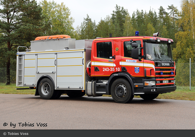 Österbymo - Räddningstjänsten Ydre - Släck/Räddningsbil - 2 43-3510