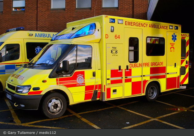 Dublin - Dublin Fire Brigade - Ambulance - D64 (a.D.)