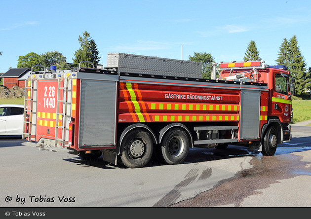 Bergby - Gästrike Räddningstjänst - Tankbil - 2 26-1440 (a.D.)