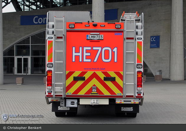 Helsinki - Helsingin Kaupungin Pelastuslaitos - HLF 20 - HE701 (a.D.)