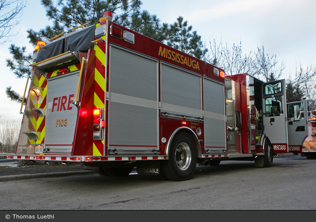 Mississauga - Fire & Emergency Services - Pumper 103