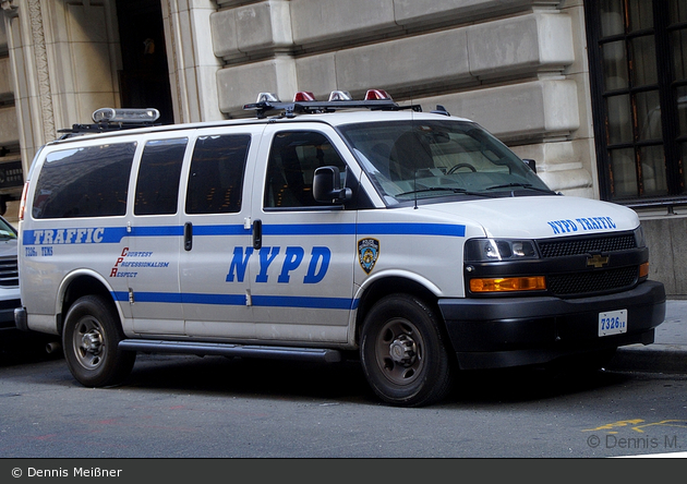 NYPD - Manhattan - Traffic Enforcement District - HGruKw  7326