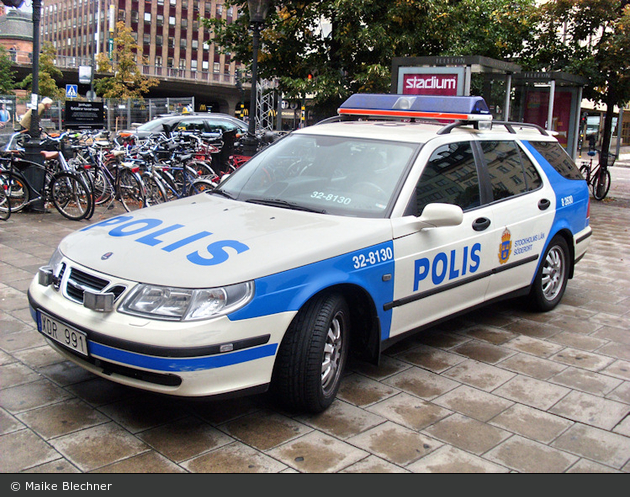 Stockholm-Söderort - Polis - FuStW - 1 32-8130