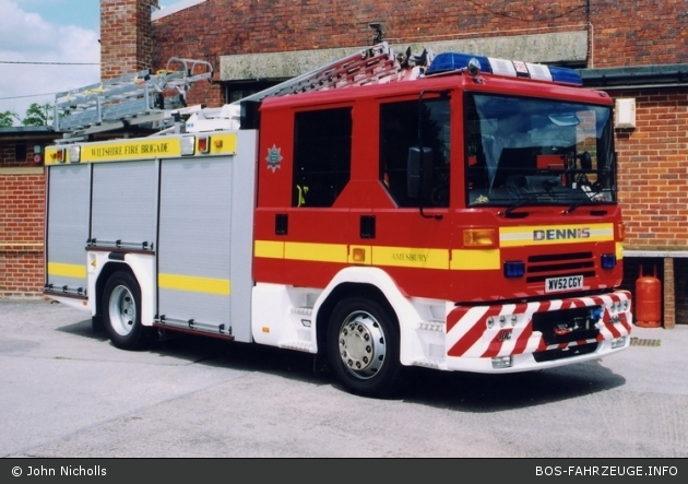 Amesbury - Wiltshire Fire and Rescue Service - WrL/R (a.D.)