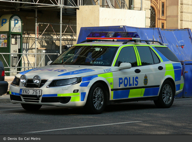 Stockholm - Polis - FuStW - 89 347