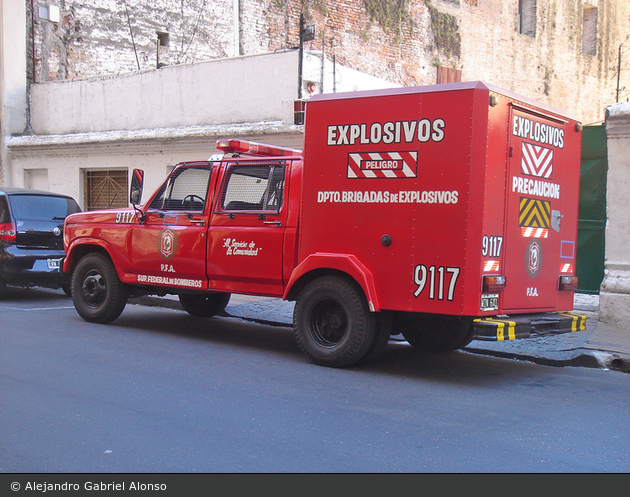Buenos Aires - Bomberos PFA - GW - 9117