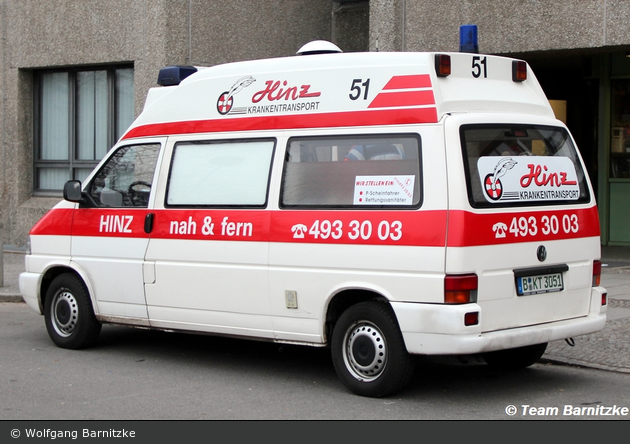 Krankentransport Hinz - KTW 51