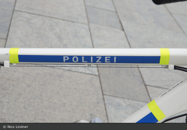 Berlin - Polizei - Einsatzfahrrad