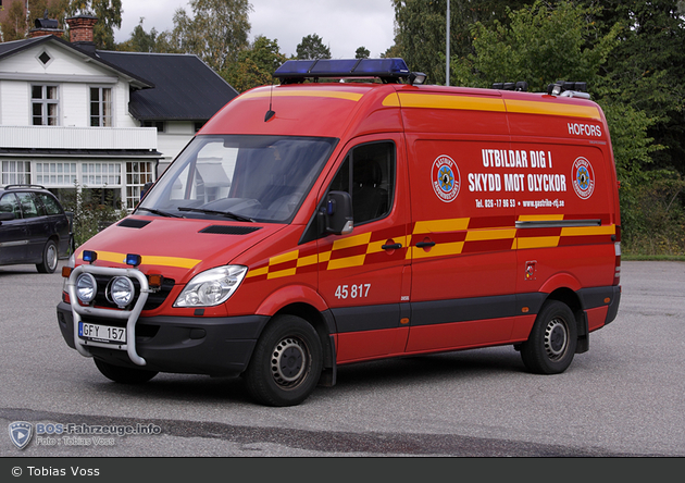 Hofors - Gästrike RTJ - Skärsläckarbil - 2 26-8170