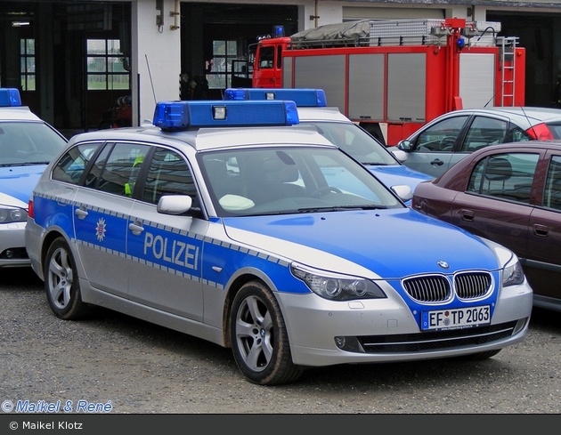 Gera - BMW 5er Touring - FuStW (a.D.)