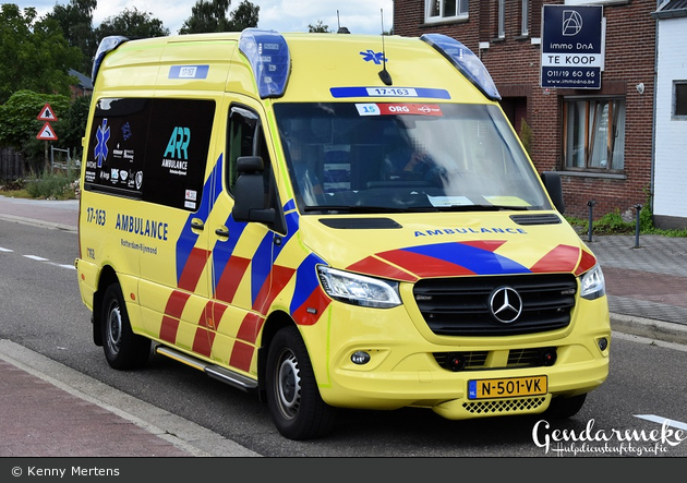 Barendrecht - AmbulanceZorg Rotterdam-Rijnmond - RTW - 17-163