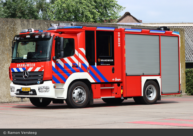 Utrecht - Veiligheidsregio - Brandweer - HLF - 09-8036