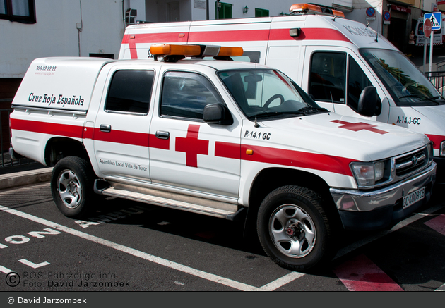 Teror - Cruz Roja Española - FR - R-14.1-GC