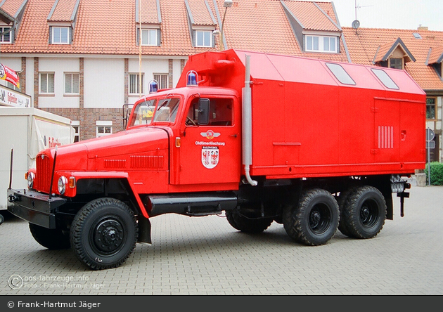 Salzwedel - Oldtimerlöschzug - Werkstattwagen G5