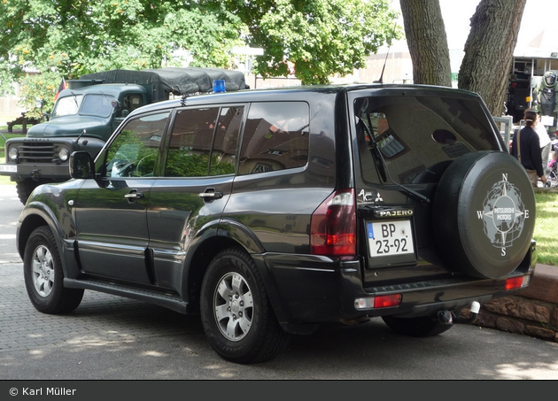 BP23-92 - Mitsubishi Pajero - Einsatzfahrzeug Entschärfergruppe