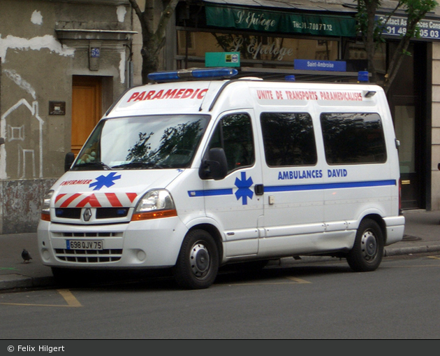 Paris - Ambulances David - RTW