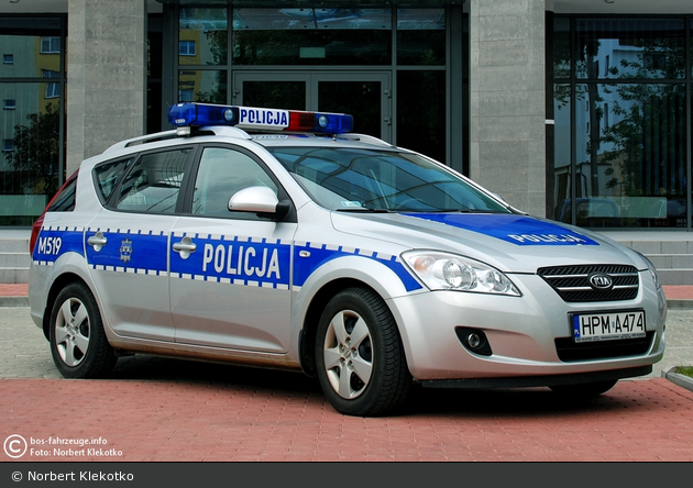 Grajewo - Policja - M519 - FuStW