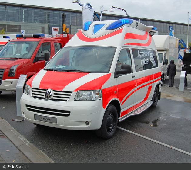 VW Transporter T5 - Ambulanzmobile Schönebeck - KTW