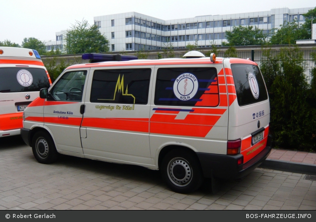 Ambulanz Köln/Krankentransporte Spies KG 01/85-05