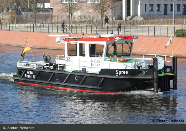 WSA Berlin - Schub- und Aufsichtsboot - Spree