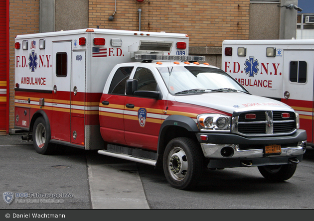 FDNY - EMS - Ambulance 089 - RTW
