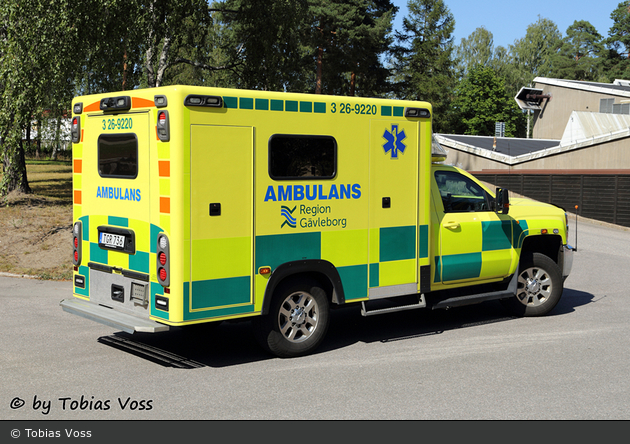 Sandviken - Landstinget Gävleborg - Ambulans - 3 26-9220 (a.D.)