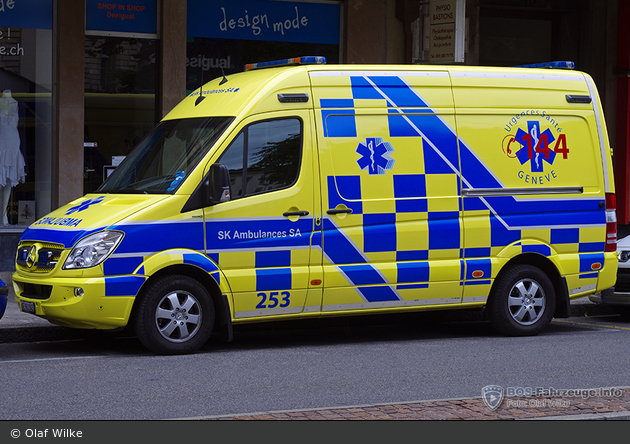 Genève - SK Ambulances - RTW - 253