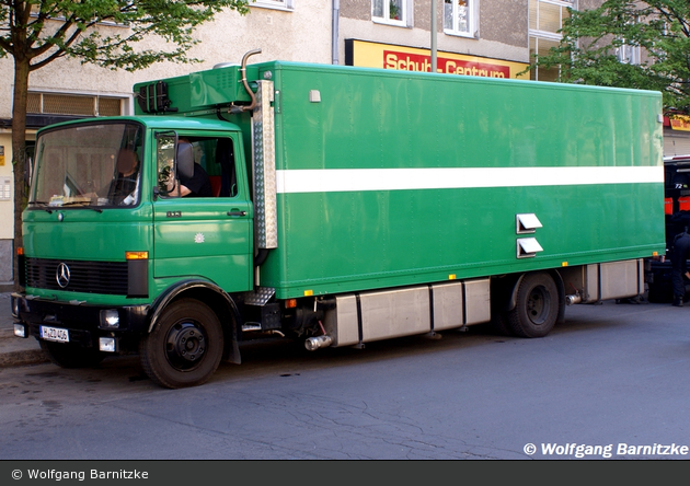 H-ZD 406 - MB LP 813 D - Toilettenwagen (a.D.)