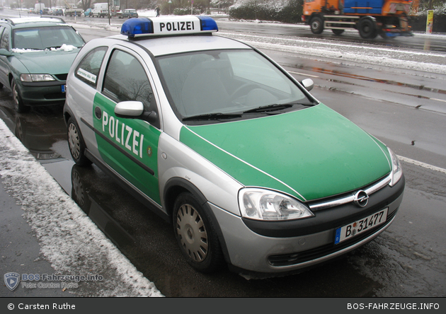 B-31477 - Opel Corsa C - FuStW (a.D.)