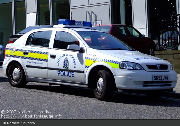 Lothian & Borders Police - Edinburgh - FuStW AM84