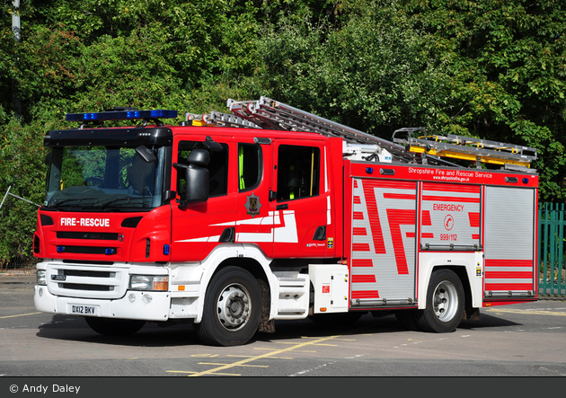 Einsatzfahrzeug Newport Shropshire Fire And Rescue Service Rp Bos Fahrzeuge