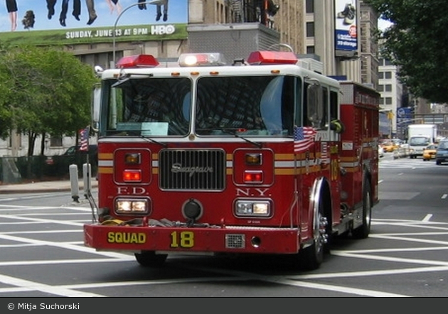 FDNY - Manhattan - Squad 18 (a.D.)
